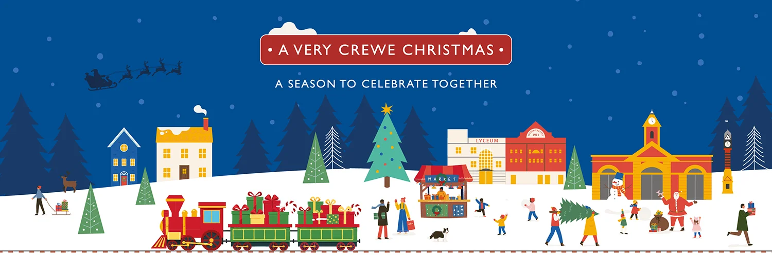 A very Crewe Christmas. A season to celebrate together.