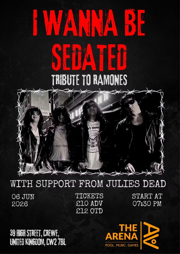 I WANNA BE SEDATED - Ramones Tribute V Julies Dead (originals)