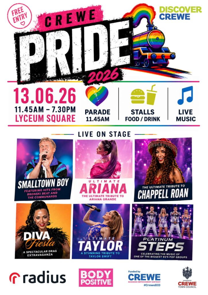 Crewe Pride 2026